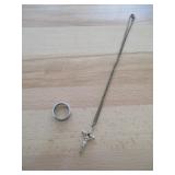 Christ on the Cross Necklace, Ring