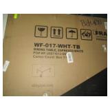 Espresso / White Dining Table