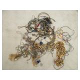 Assorted Jewelry, Necklaces, Pins, Watches