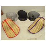 3) LA Hats, 2) Wicker Hats