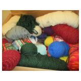 Box Of Assorted Yarn