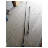2) Curtain Rods