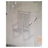 Teal Porch Rocking Chair