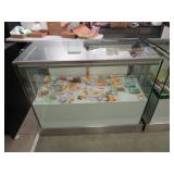 Glass Display Cabinet (Contents Not Included)