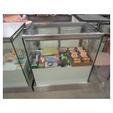 Glass Display Cabinet (Contents Not Included)