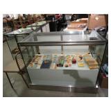 Glass Display Cabinet (Contents Not Included)