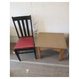 End Table, Chair