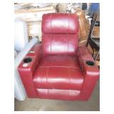 Red Electric Recliner