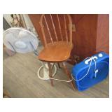 Bar Stool, Box Fax, Standing Fan