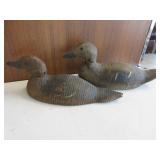 2) Wood Decoys