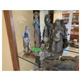 People And Crab Figurines by LLadro