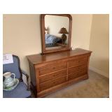 6 Drawer Dresser With Mirror