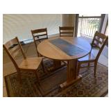 Dining Table With 4 Chairs