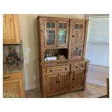 Oak China Hutch
