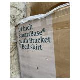 14" SmartBase with Bracket and Bed Skirt