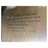 King 14" Cooling Memory Foam Mattress
