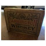 Farmington Whiskey Wood Box, Western Ammo Box