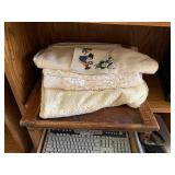 Table Runnners, Doilies, Tray