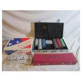 Poker Chips, Cards, Rummy, Trivial Pursuit