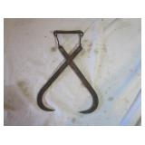 Vintage Ice or Logging Tongs