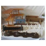 Hook Racks, Shelves