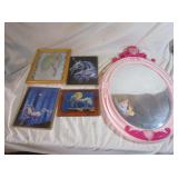 Barbie Mirror, Unicorn and Fairy Pictures