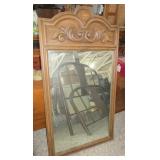 Mirror With Wood Frame
