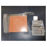 X-Acto Paper Cutter and Tax Calculater