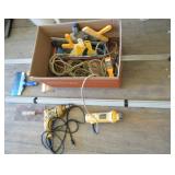 Dewalt Cut Out Tool, Drill, Scrapers, Putty Knives