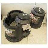 2) Coleman Backpack Lanterns