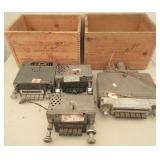 Car Radio Models, Wooden Gun Shell Boxes