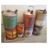 Gasolene, Anti-Freeze, Poison Canisters