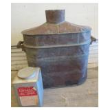 Oval Can with Stovepipe Top, Carnation Dry Milk