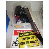 Caution Signs, Straps, Grinder Disk, Straps,