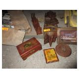 Wooden Hanger, Framed Art, Decorative Box