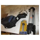 Canon Camera, Samsung Recorder, Tripods