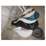 Tennis Rackets with Cases