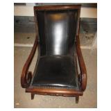 Black Leather Office Chair