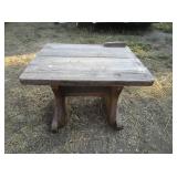 Vintage Wood Side Table or Bench