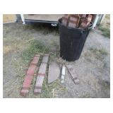 Wood Keg Barrel Pieces