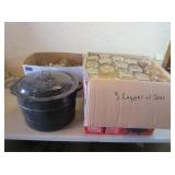Enamel Canner, Canning Jars -