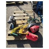 Lawn Sprinkler Pump, Weed Eaters, Gas Cans