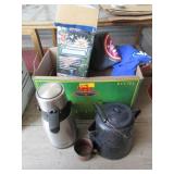 T-Shirts, Solar Lights, Percolator, Coffee Pod,