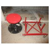 Engine Stand, Rolling Stool