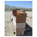 Large Cabinet/Desk Top with Drawers and Overhead