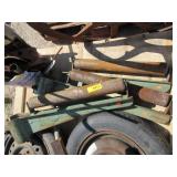 Rolling Scrap Metal Pieces