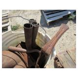 Antique Tool Pieces: Shovels, Hoe Pieces, Hammer