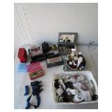 Range Finder, Rifle Scopes, Sharpening Block,