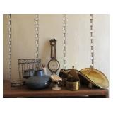 Temperature Gauge, Metal Basket, Gravy Boat,