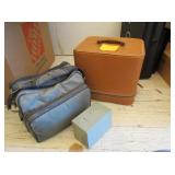 Canon Camera, Vintage Record Player (needs work)